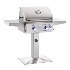 American Outdoor Grill 24 Inch Gas Grill On Pedestal