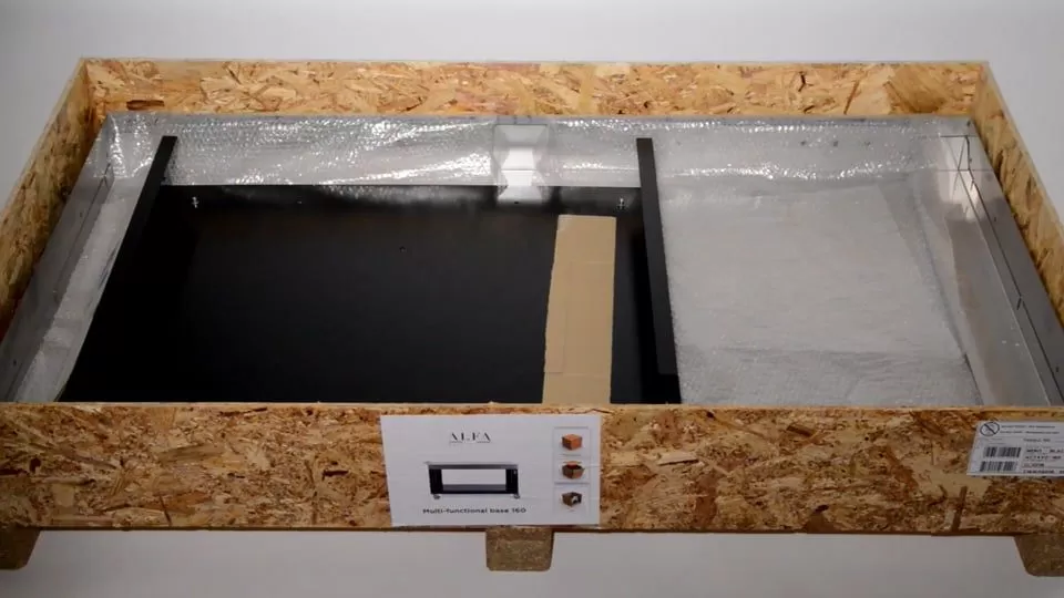 Alfa ACTAVO-130 51-Inch Stainless Steel Base & Prep Station Cart 2 Alfa ACTAVO-130 51-Inch Stainless Steel Base & Prep Station Cart - Image 2