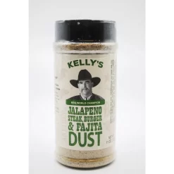 Kelly's Jalapeno Steak, Burger & Fajita Dust 11 Oz.
