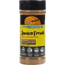 Dizzy Pig Jamaican Firewalk Fiery Hot Island Rub 8 Oz.