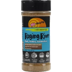 Dizzy Pig Raging River Poultry/Pork/Salmon Rub 7.9 Oz.