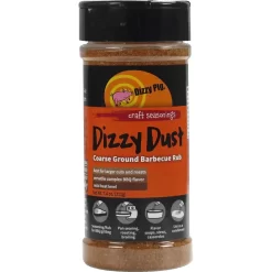 Dizzy Pig Dizzy Dust All Purpose Coarse Ground Barbecue Seasoning 8 Oz.