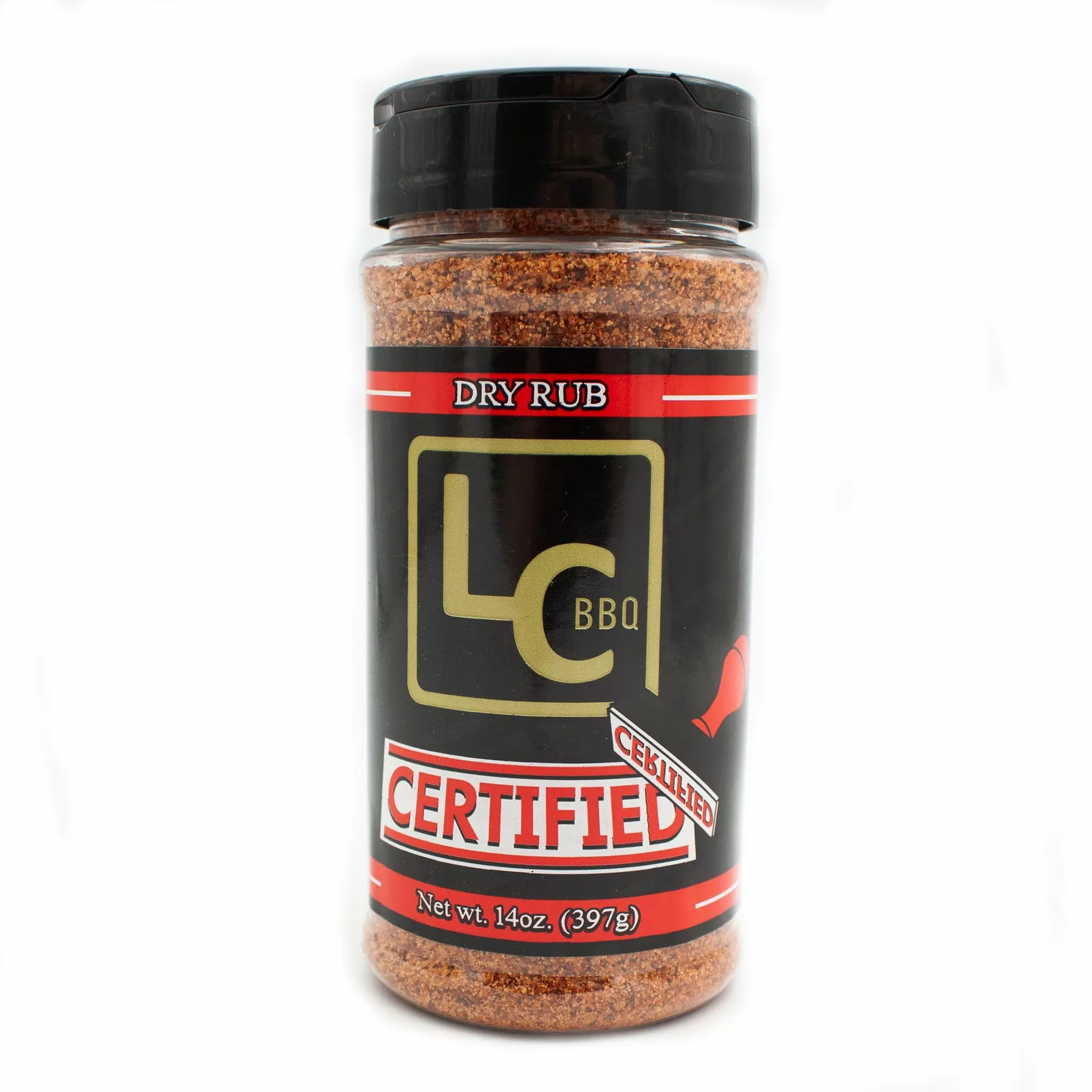 LC BBQ Certified Dry Rub 14 Oz. 1 LC BBQ Certified Dry Rub 14 Oz.