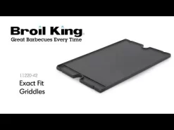 Broil King 11220 Cast Iron Griddle For Sovereign Grills -Barbecue Shop Z0FOB1OrrFI 8