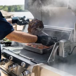 Saber A50AA0212 Stainless Steel Rotisserie Rod For 3-Burner Grill -Barbecue Shop a50aa0212 ls e 02 20