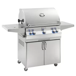 Fire Magic A660s Aurora Gas Grill On Cart With Single Side Burner