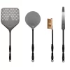 Alfa AC-4PSET24 24-Inch Medium Pizza Peel, Turner, Brush, And Rake