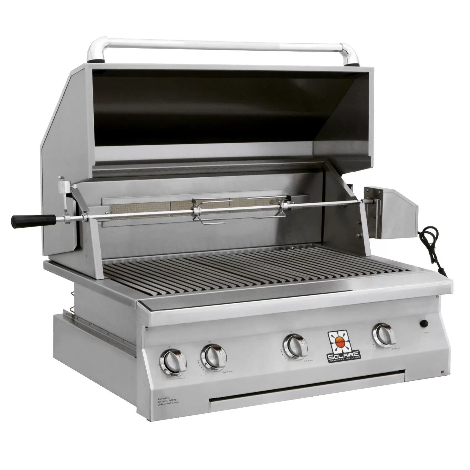 Solaire AGBQ-36 36-Inch Deluxe Built-In Grill With Rotisserie 2 Solaire AGBQ-36 36-Inch Deluxe Built-In Grill With Rotisserie - Image 2