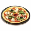Primo Porcelain Glazed Pizza Baking Stone, 16-Inch Diameter
