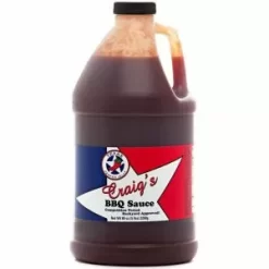 Texas Pepper Jelly Craig's BBQ Sauce Half Gallon