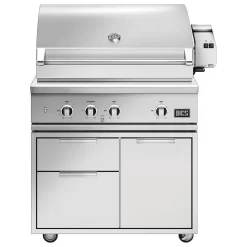 DCS BE1-36RC Series 9 36-Inch Freestanding Gas Grill With Rotisserie