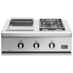 DCS BFGC-30BGD Series 7 30-Inch Built-In Dual Side Burner And Griddle 9 DCS BFGC-30BGD Series 7 30-Inch Built-In Dual Side Burner And Griddle -Barbecue Shop bfgc 30bgd n a 05 23 1