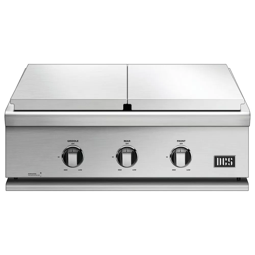 DCS BFGC-30BGD Series 7 30-Inch Built-In Dual Side Burner And Griddle 2 DCS BFGC-30BGD Series 7 30-Inch Built-In Dual Side Burner And Griddle - Image 2