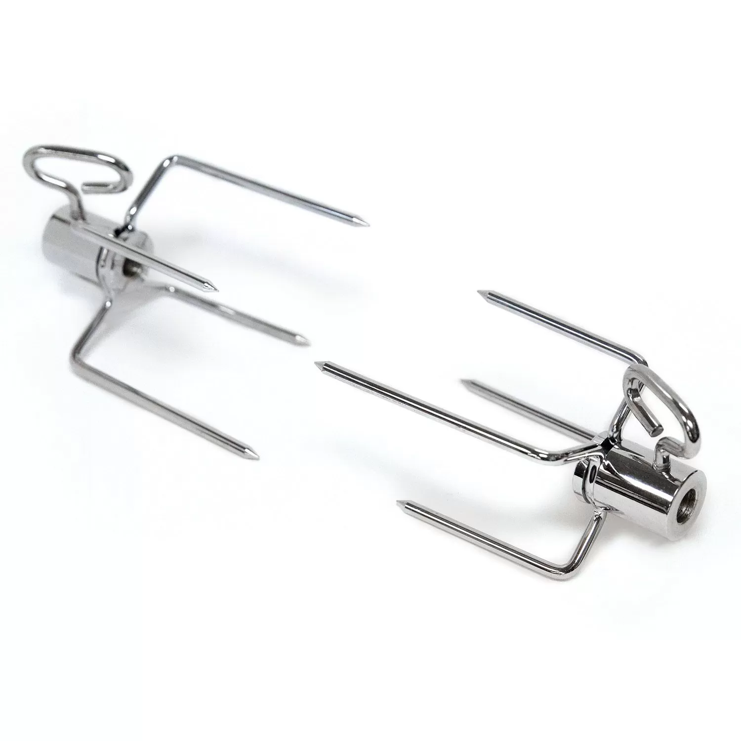 Broil King 50502 Stainless Steel Rotisserie Forks 2 Broil King 50502 Stainless Steel Rotisserie Forks - Image 2