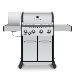 Broil King BR-S440 Baron S440 Pro Stainless Steel Infrared 4-Burner Gas Grill With Side Burner, 57-Inches 8 Broil King BR-S440 Baron S440 Pro Stainless Steel Infrared 4-Burner Gas Grill With Side Burner, 57-Inches -Barbecue Shop bk br s440 pro ir c 03 21
