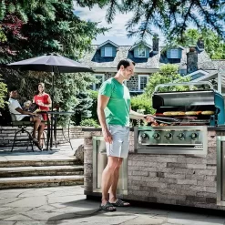 Broil King RG-S520 Regal S520 Stainless Steel 5-Burner Built-In Gas Grill Head, 37-Inches -Barbecue Shop bk built in regal s520 ls b 06 20