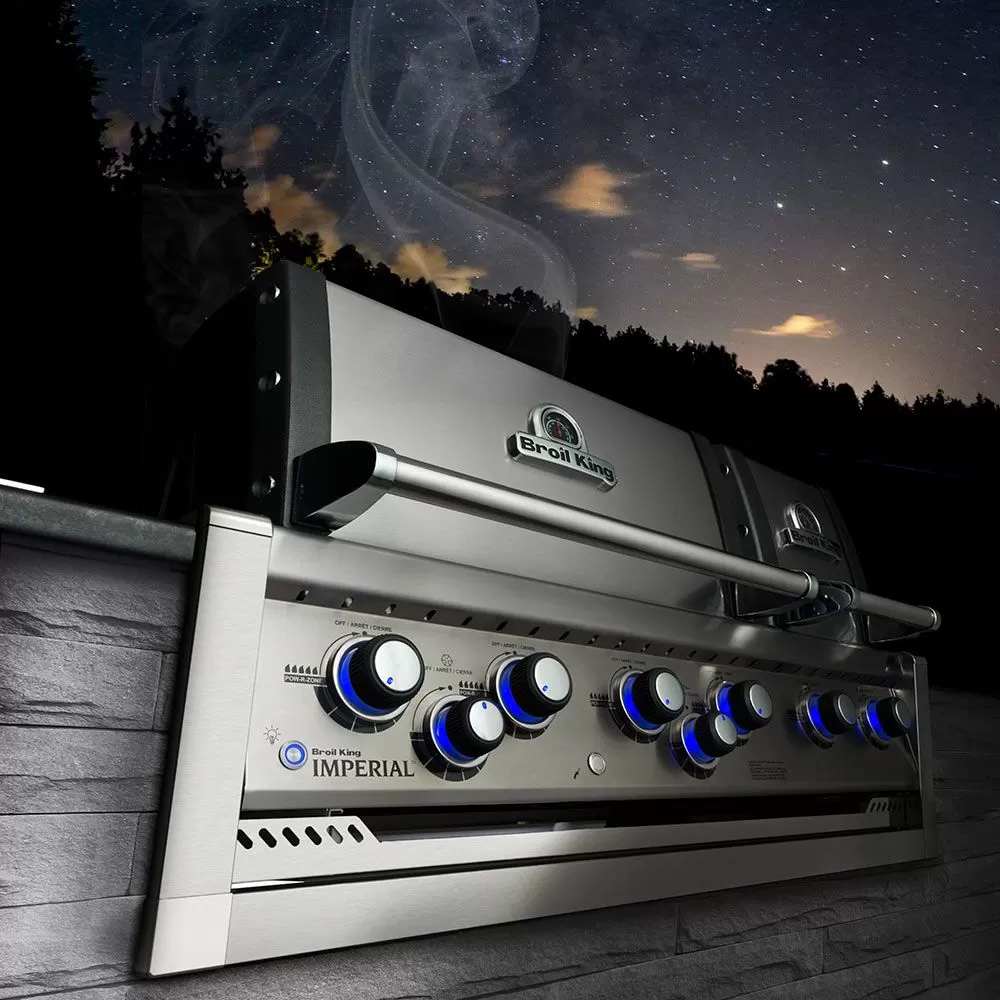 Broil King IMP-XLSBI Imperial XLS Dual Oven 6-Burner Built-In Grill With Side Burner, 38-Inches 5 Broil King IMP-XLSBI Imperial XLS Dual Oven 6-Burner Built-In Grill With Side Burner, 38-Inches - Image 5