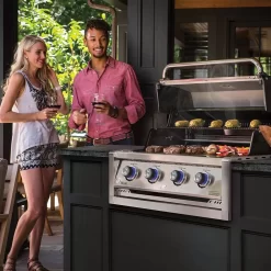 Broil King RG-S420 Regal S420 Stainless Steel 4-Burner Built-In Gas Grill Head -Barbecue Shop bk builtin regals420 ls b 06 20