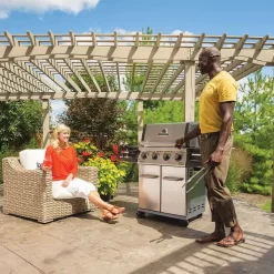 Broil King REG-S420P Regal S420 Pro 4-Burner Freestanding Grill, 25.5-Inches -Barbecue Shop bk regals420pro ls a 06 20