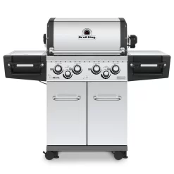 Broil King REG-S490PIR Regal S490 Pro Infrared 4-Burner Freestanding Grill, 25.5-Inches