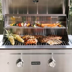 Coyote C-Series Stainless Steel Freestanding Gas Grill, 28-Inch (C1C28-CT) -Barbecue Shop c1c28 ct ls d 07 21