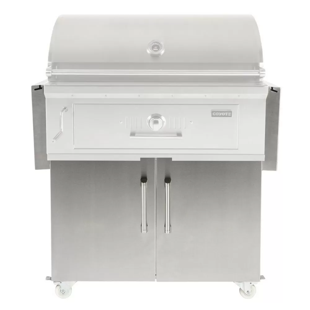 Coyote Stainless Steel Charcoal Grill Cart, 36-Inch (C1CH36CT) 1 Coyote Stainless Steel Charcoal Grill Cart, 36-Inch (C1CH36CT)