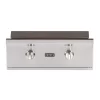Coyote Stainless Steel Built-In Flat Top Gas Griddle, 30-Inch (C1FTG30)