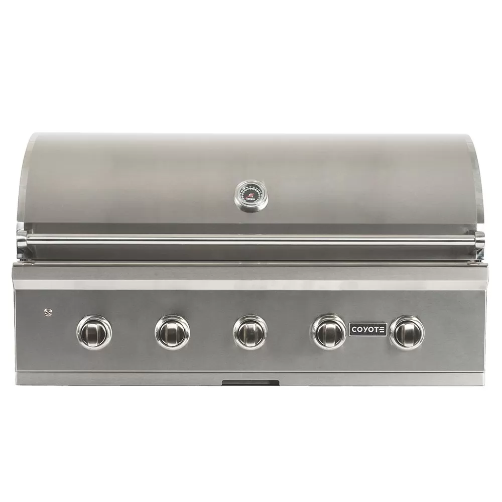 Coyote C-Series Stainless Steel Built-In Gas Grill, 42-Inch (C2C42) 1 Coyote C-Series Stainless Steel Built-In Gas Grill, 42-Inch (C2C42)