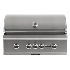 Coyote S-Series Stainless Steel Built-In Gas Grill With Infrared Sear Burner & Rotisserie, 36-Inch (C2SL36)