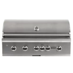 Coyote S-Series Stainless Steel Built-In Gas Grill With Infrared Sear Burner & Rotisserie, 42-Inch (C2SL42)