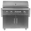 Coyote S-Series Stainless Steel Freestanding Gas Grill With Infrared Sear Burner & Rotisserie, 42-Inch (C2SL42-CT)