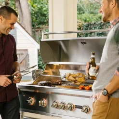 Coyote S-Series Stainless Steel Freestanding Gas Grill With Infrared Sear Burner & Rotisserie, 42-Inch (C2SL42-CT) -Barbecue Shop c2sl42 ct ls a 07 21