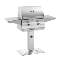 Fire Magic C430s-P6 Choice Patio Post Mount Gas Grill, 24-Inch