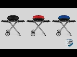 Napoleon TravelQ PRO285 Portable Tabletop Gas Grill On Cart -Barbecue Shop cPqgMoEQjis 1092