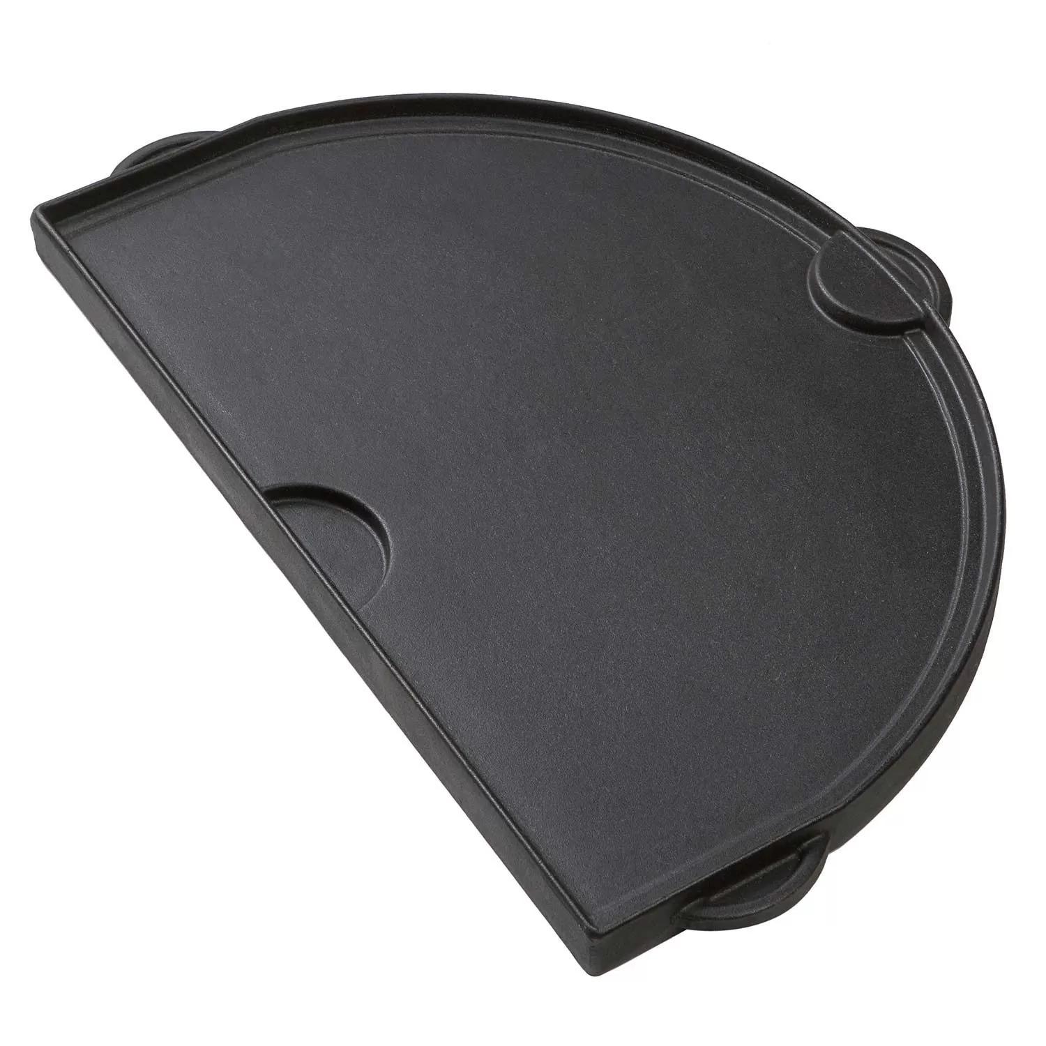 Primo Half Moon Cast Iron Griddle For Oval JR 200 1 Primo Half Moon Cast Iron Griddle For Oval JR 200
