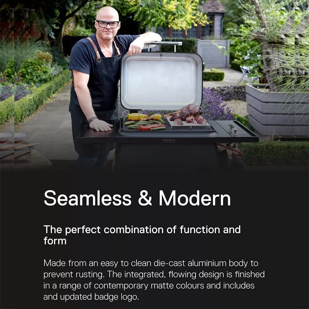 Everdure E2G3 Force Freestanding Gas Grill, 46.25-Inches 4 Everdure E2G3 Force Freestanding Gas Grill, 46.25-Inches - Image 4