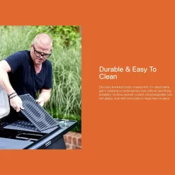 Everdure E2G3 Force Freestanding Gas Grill, 46.25-Inches 10 Everdure E2G3 Force Freestanding Gas Grill, 46.25-Inches -Barbecue Shop e2g3b e 10 22