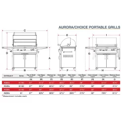 Fire Magic A540i Aurora Built-In Gas Grill -Barbecue Shop fm aurora and choice grill specs 01 20 2