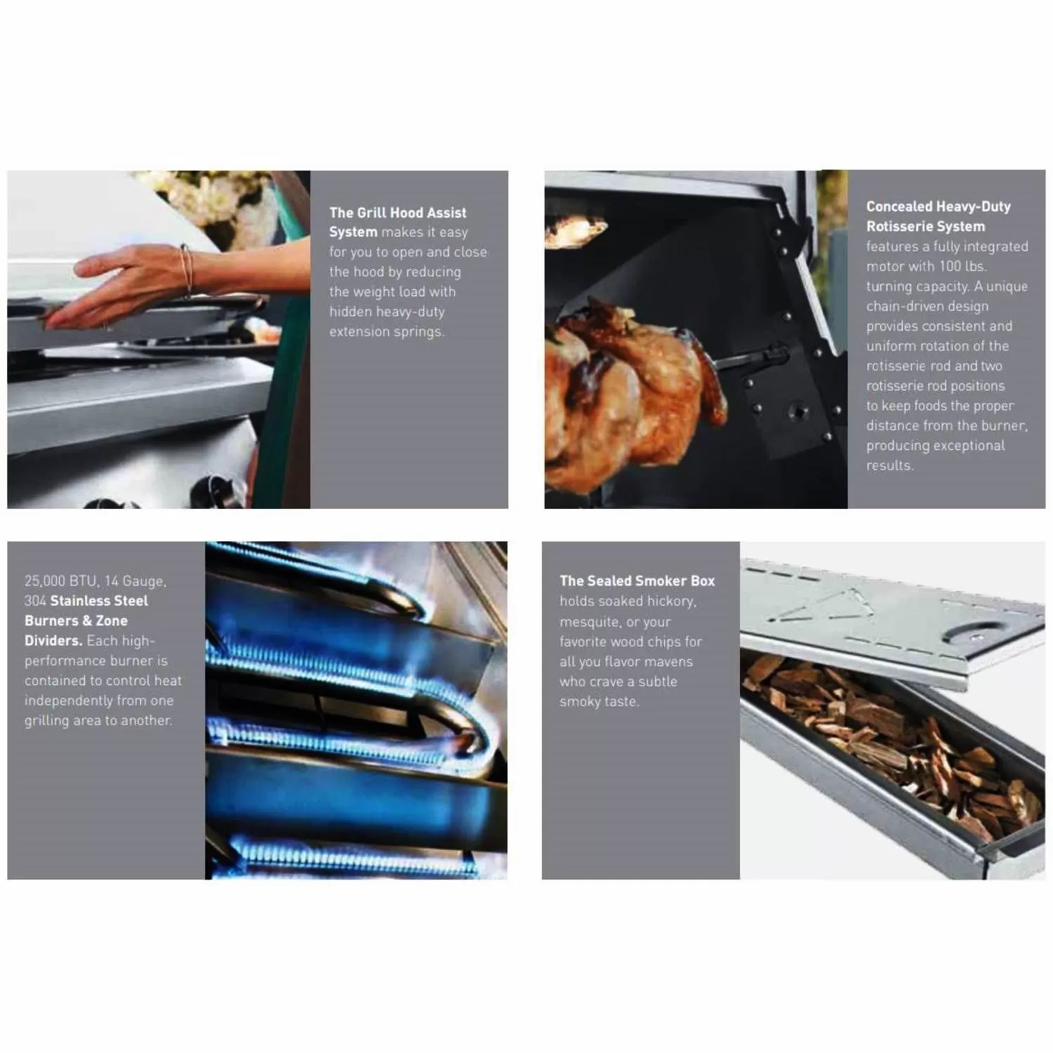 Twin Eagles TEBQ54RS-C 54-Inch Built-In Gas Grill With Infrared Rotisserie And Sear Zone 3 Twin Eagles TEBQ54RS-C 54-Inch Built-In Gas Grill With Infrared Rotisserie And Sear Zone - Image 3