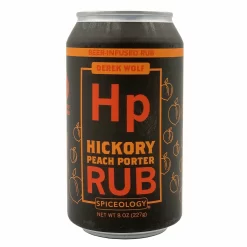 Spiceology Beer Can Hickory Peach Porter Rub 8 Oz.