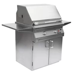 Solaire IRBQ-30 30-Inch Freestanding Grill On 2-Door Cart