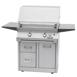 Solaire IRBQ-30 30-Inch Freestanding Grill On 3-Drawer Cart