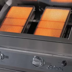 Solaire AGBQ-27 27-Inch Deluxe Built-In Grill With Rotisserie -Barbecue Shop irburners 02 20 4