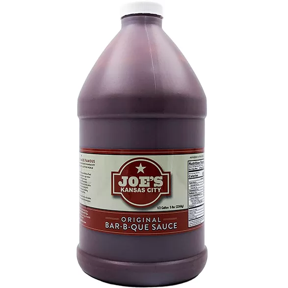Joe's Kansas City Bar-B-Que Sauce 1/2 Gallon 1 Joe's Kansas City Bar-B-Que Sauce 1/2 Gallon