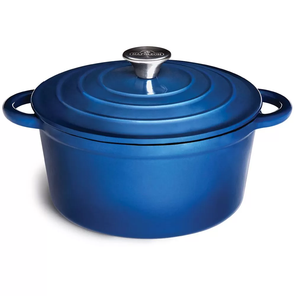 Napoleon 70152 Cast Iron Round Casserole Dish 1 Napoleon 70152 Cast Iron Round Casserole Dish