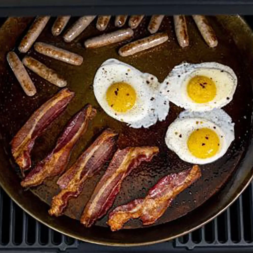 Oklahoma Joe's OKJ-1996977P04 18-Inch Round Carbon Steel Griddle 6 Oklahoma Joe's OKJ-1996977P04 18-Inch Round Carbon Steel Griddle - Image 6