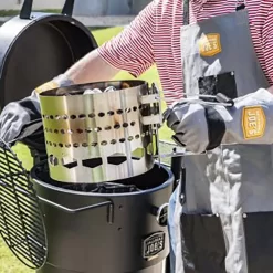 Oklahoma Joe's OKJ-3339484R06 Leather Smoking Gloves 11 Oklahoma Joe's OKJ-3339484R06 Leather Smoking Gloves -Barbecue Shop okj 3339484r06 f 05 21