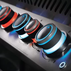 Napoleon BIP500RBSS-3 Prestige 500 Built-In Gas Grill With Rotisserie -Barbecue Shop p500 3 knobs safetyglow