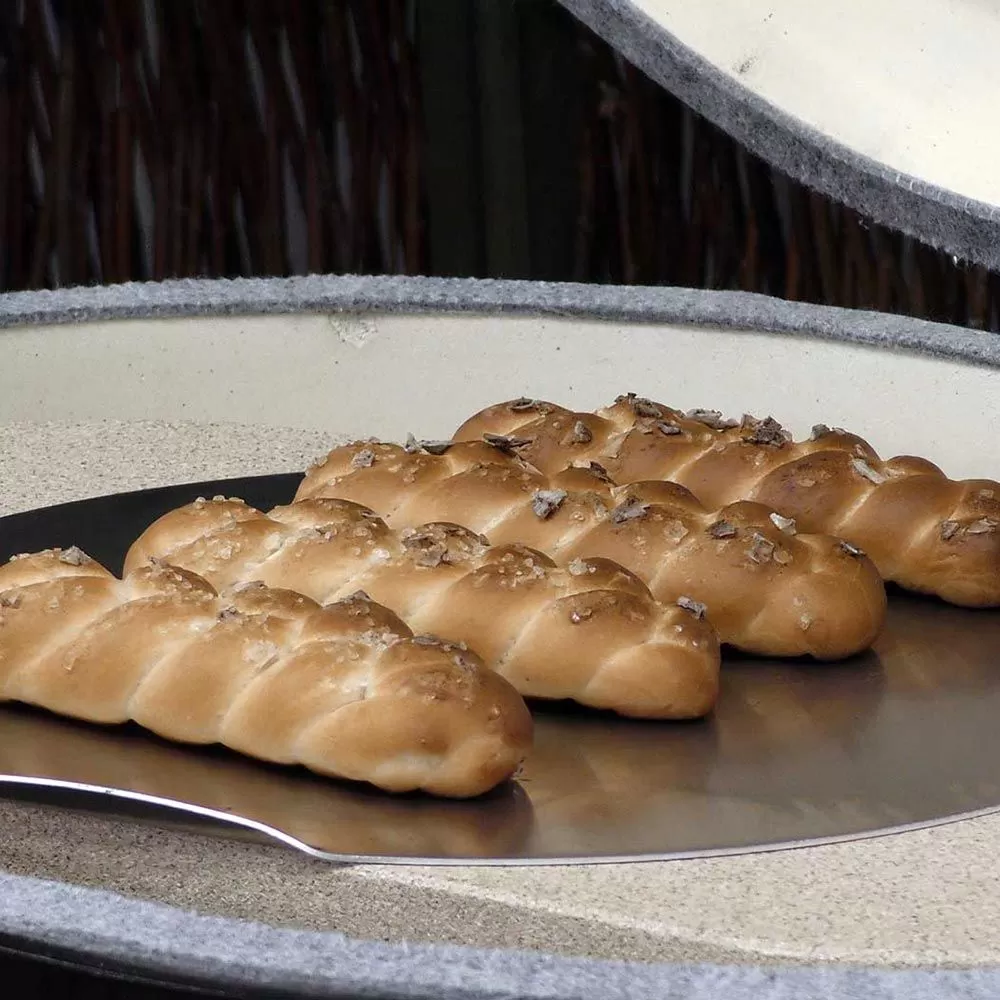 Primo Natural Finish Fredstone Oval Baking Stone For Oval LG 300 4 Primo Natural Finish Fredstone Oval Baking Stone For Oval LG 300 - Image 4