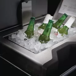 Napoleon PRO825RSBISS-3 Prestige PRO 825 Series Gas Grill On Cart With Rotisserie And Side Burner, 45-Inches -Barbecue Shop pro665 3 feat d 07 20 1